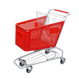 [R10034] Plastic Shopping Cart 150 Liters